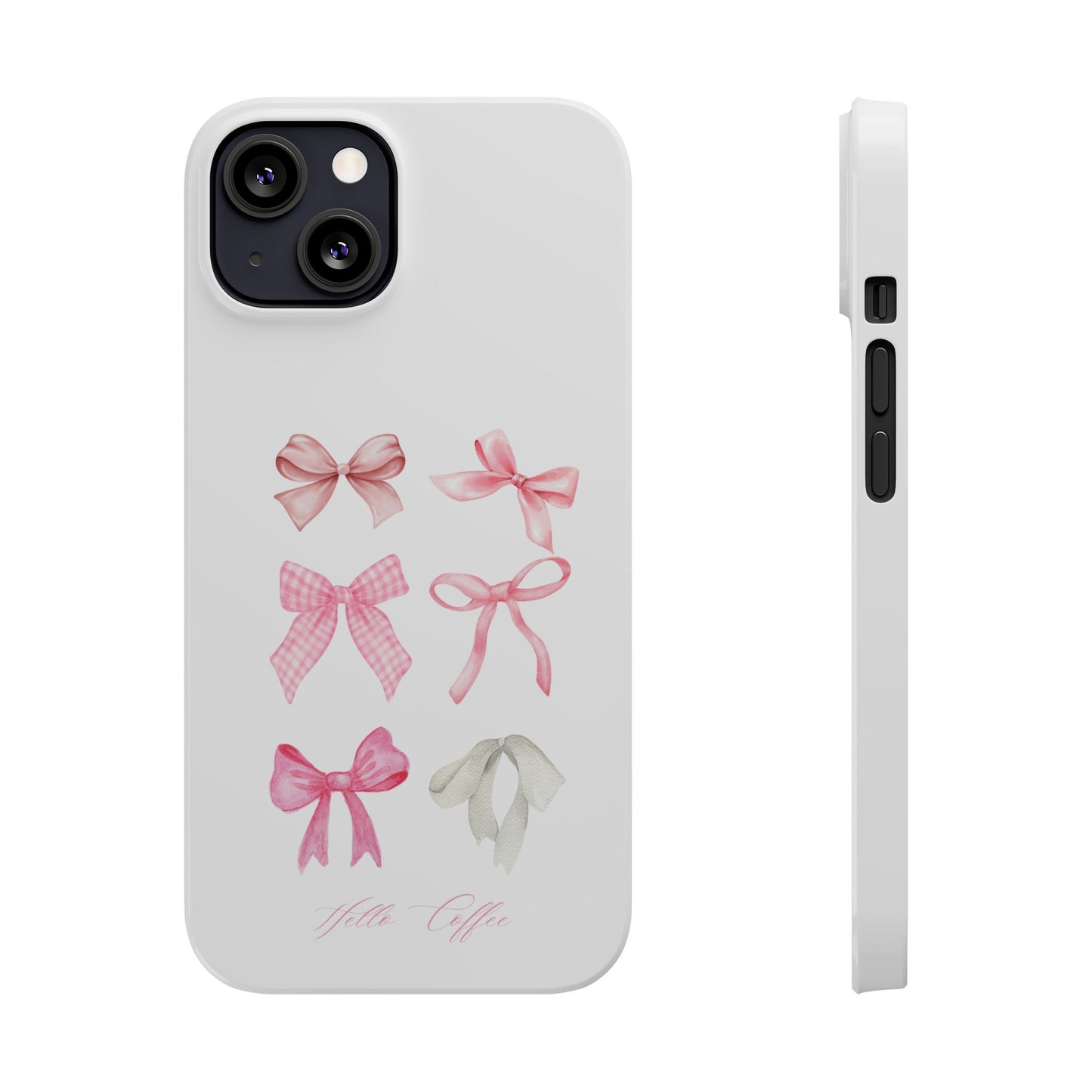 Hello Coffee Bows Case