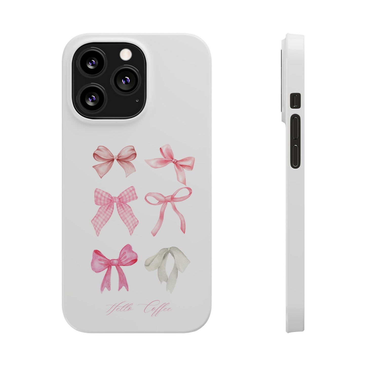 Hello Coffee Bows Case