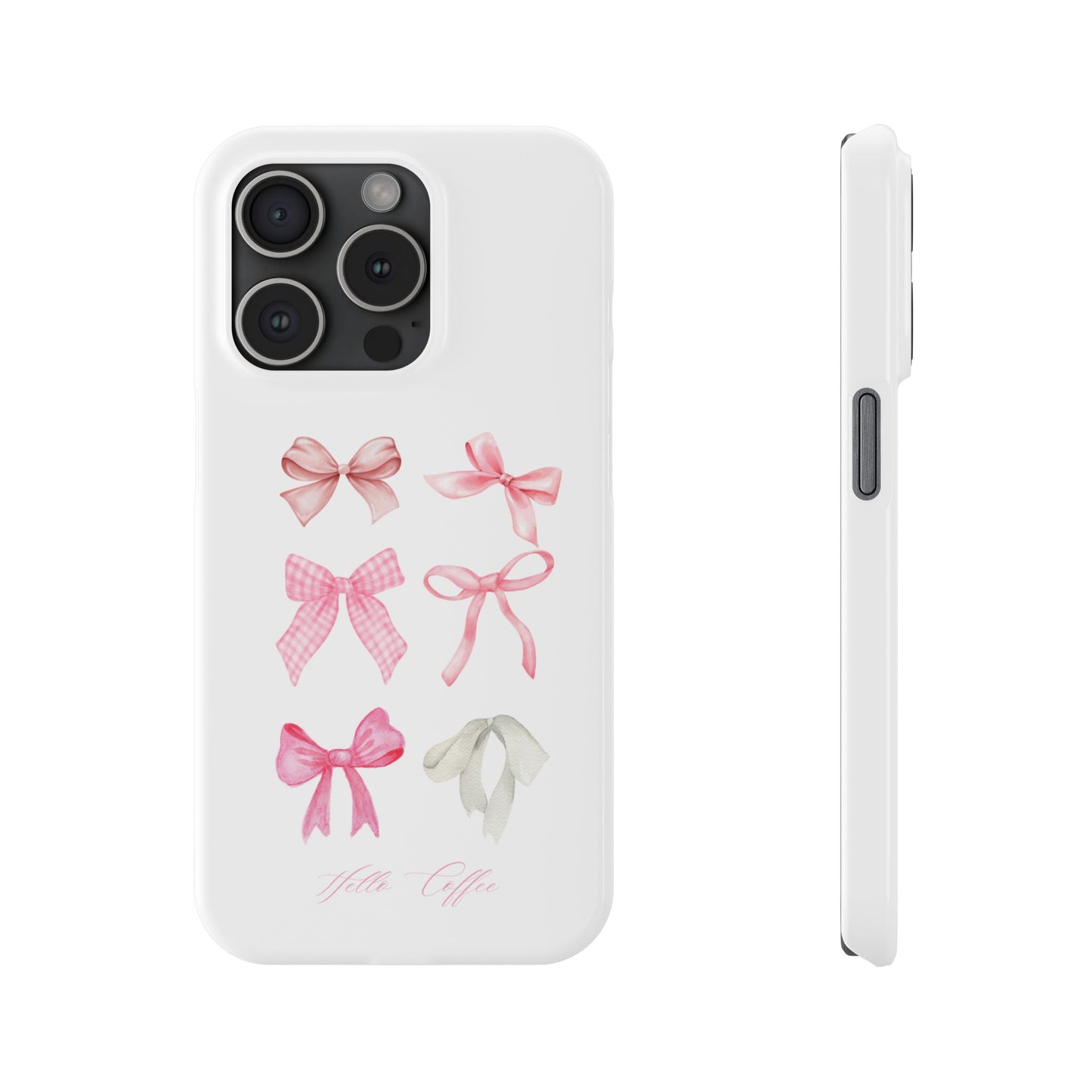 Hello Coffee Bows Case