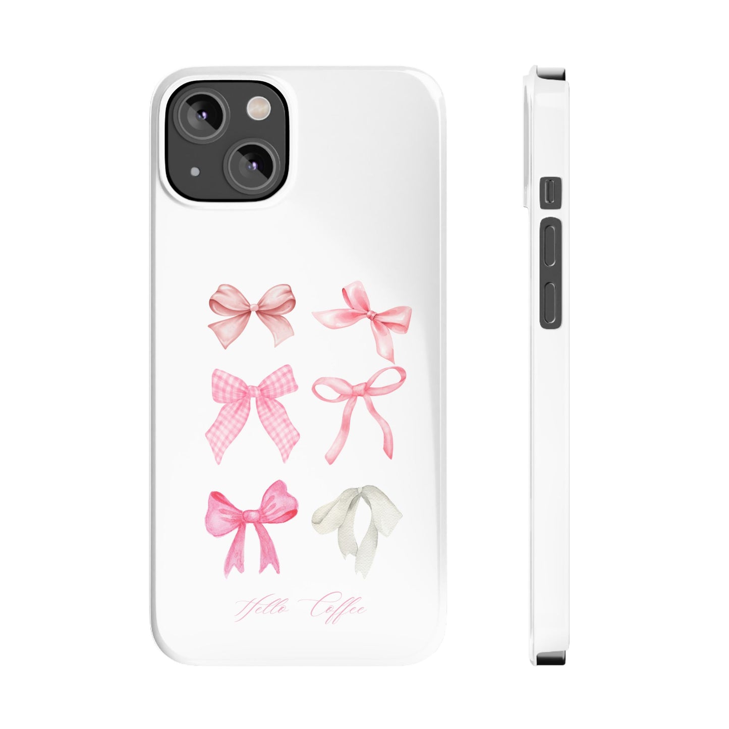 Hello Coffee Bows Case