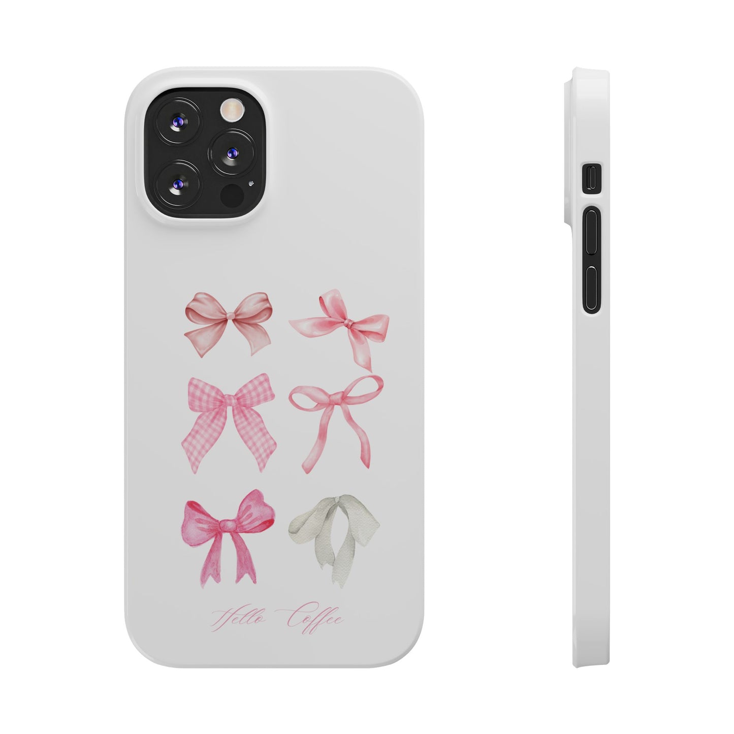 Hello Coffee Bows Case