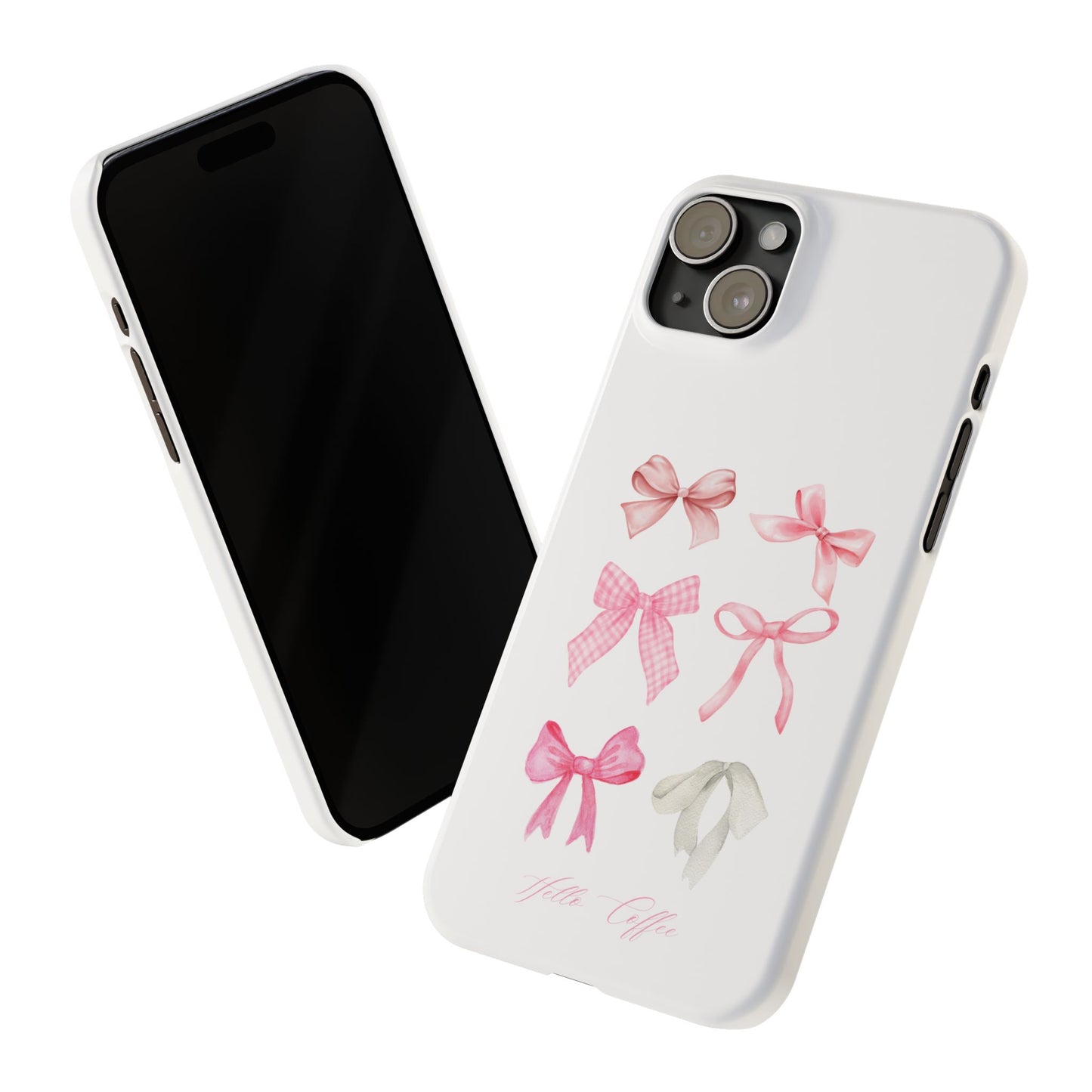Hello Coffee Bows Case