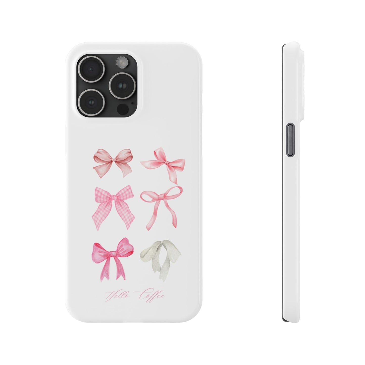 Hello Coffee Bows Case
