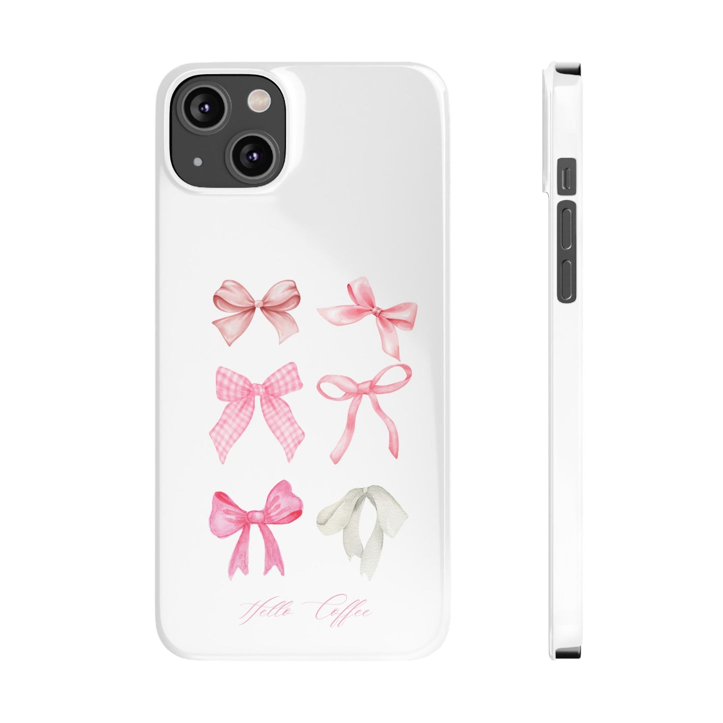 Hello Coffee Bows Case