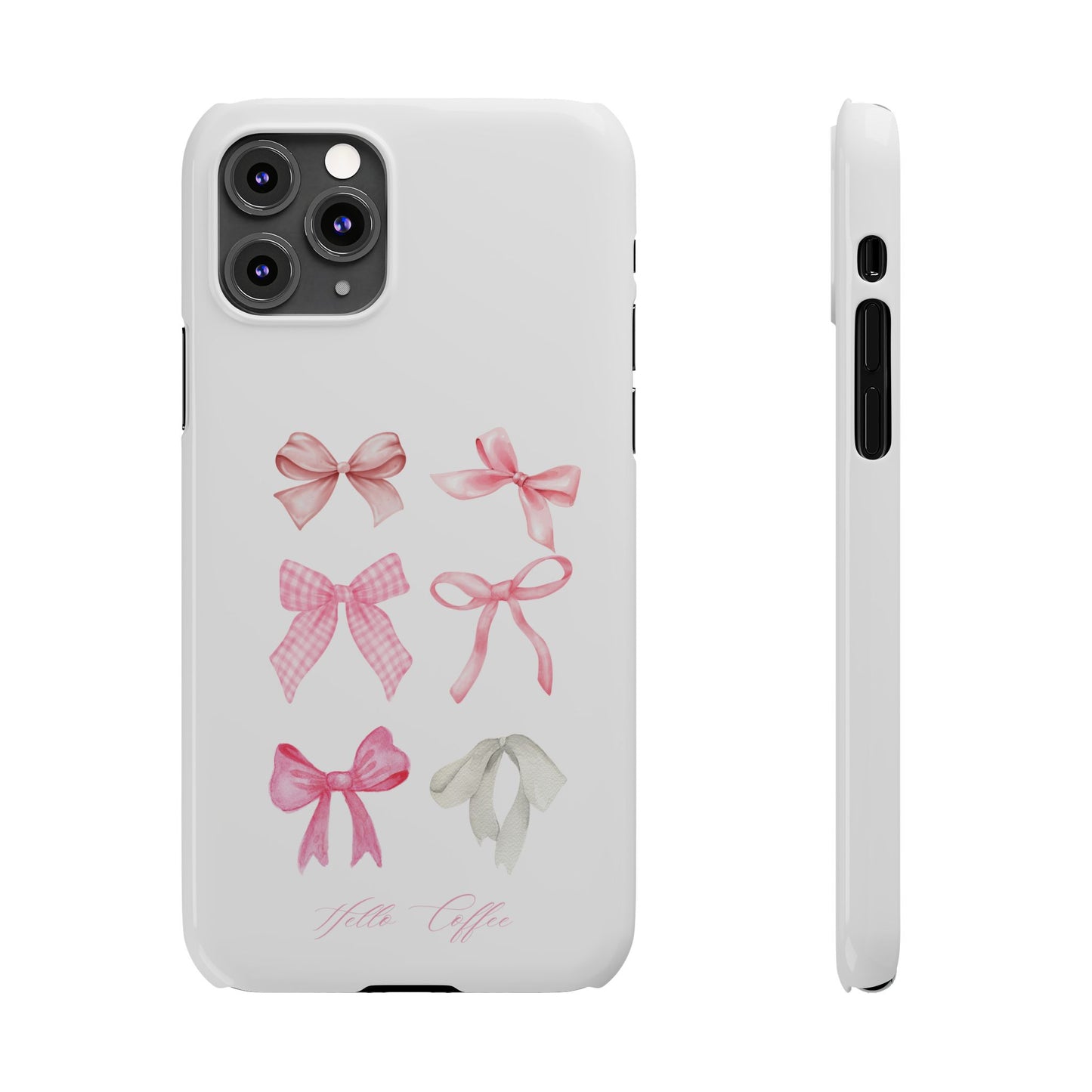Hello Coffee Bows Case