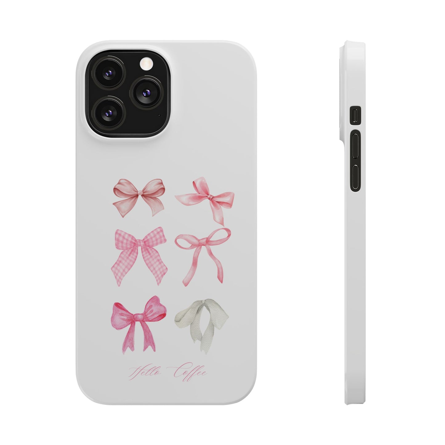 Hello Coffee Bows Case