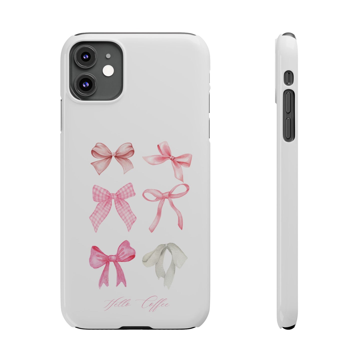 Hello Coffee Bows Case
