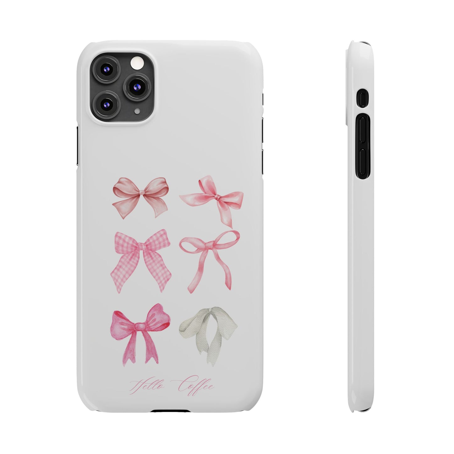 Hello Coffee Bows Case