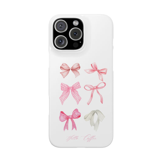 Hello Coffee Bows Case