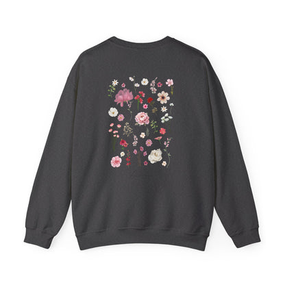 Presso Coffee Flowers Crewneck