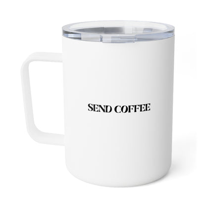 Send Coffee Insulated Coffee Mug