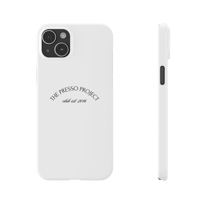 The Presso Project Slim Phone Case