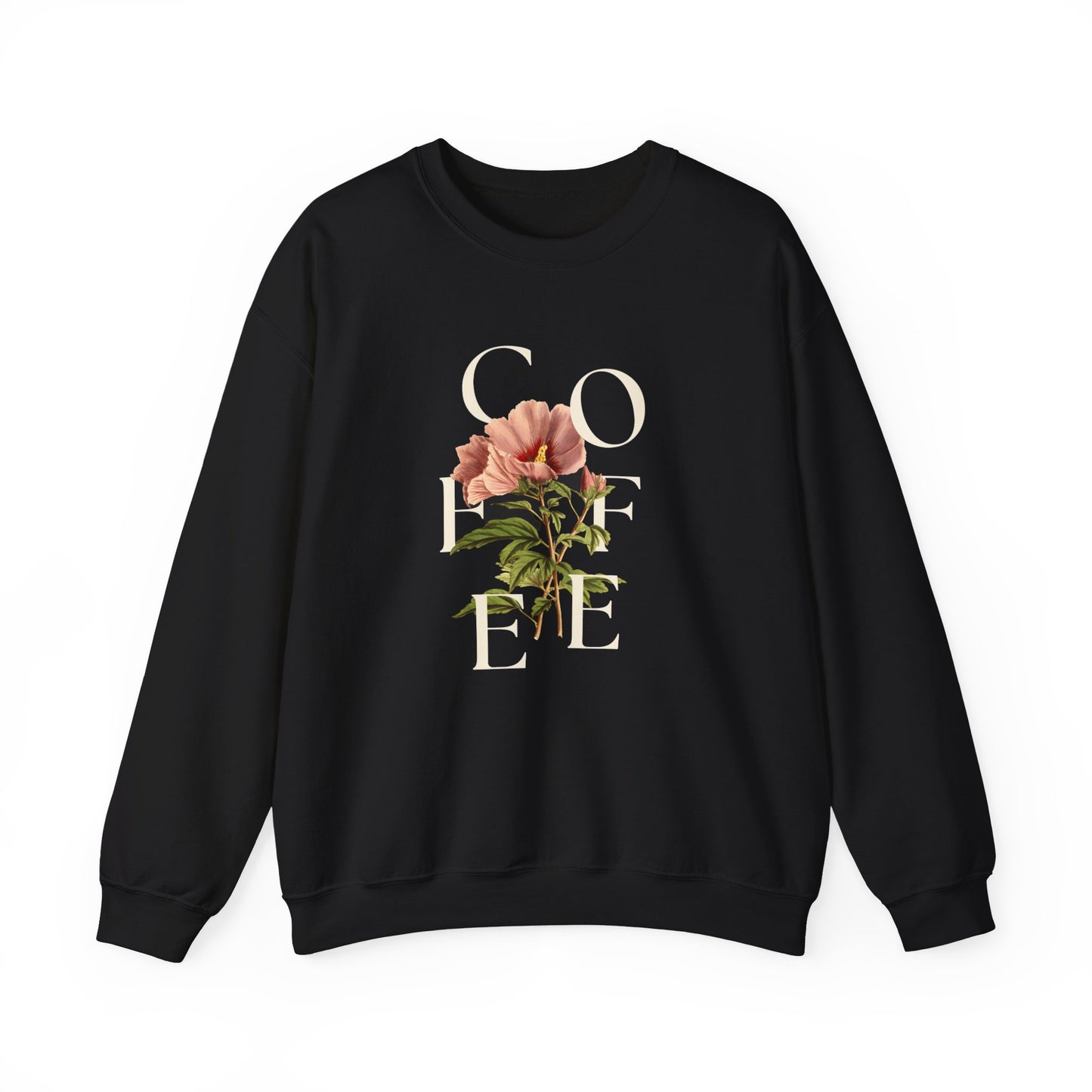 Floral Coffee Graphic Crewneck