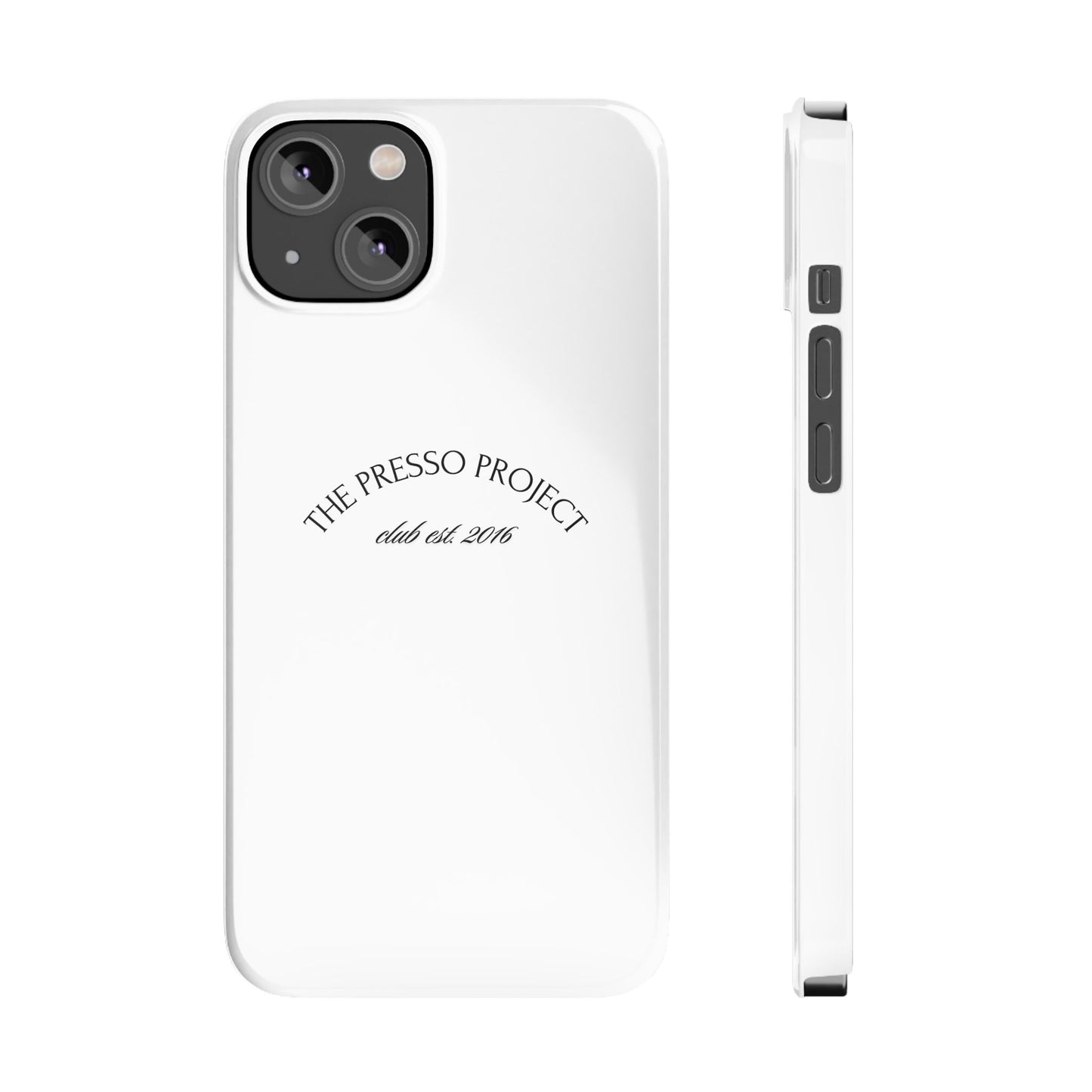 The Presso Project Slim Phone Case