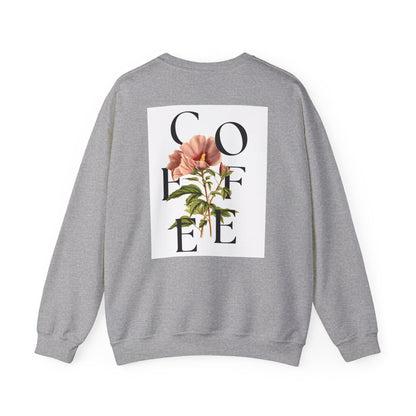 Floral Coffee Crewneck