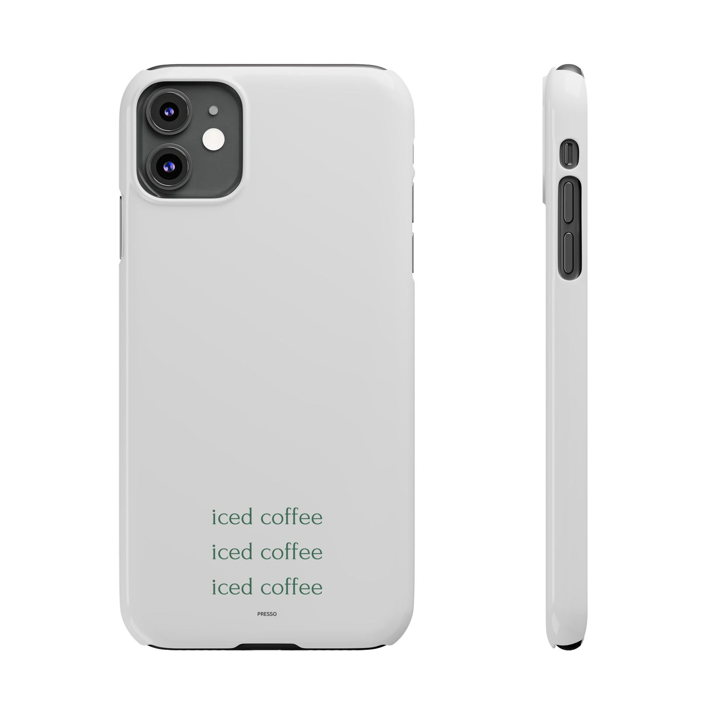 Iced Coffee Slim Phone Case