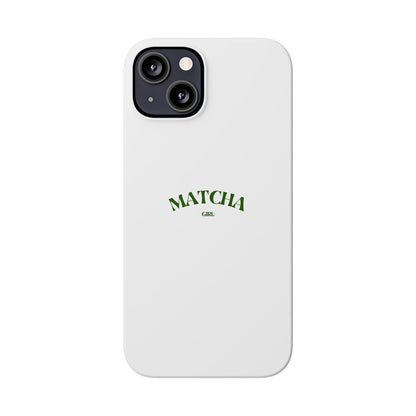 Matcha Girl Slim Phone Case