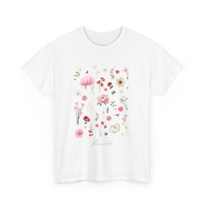 Presso Coffee Florals Oversized Tee