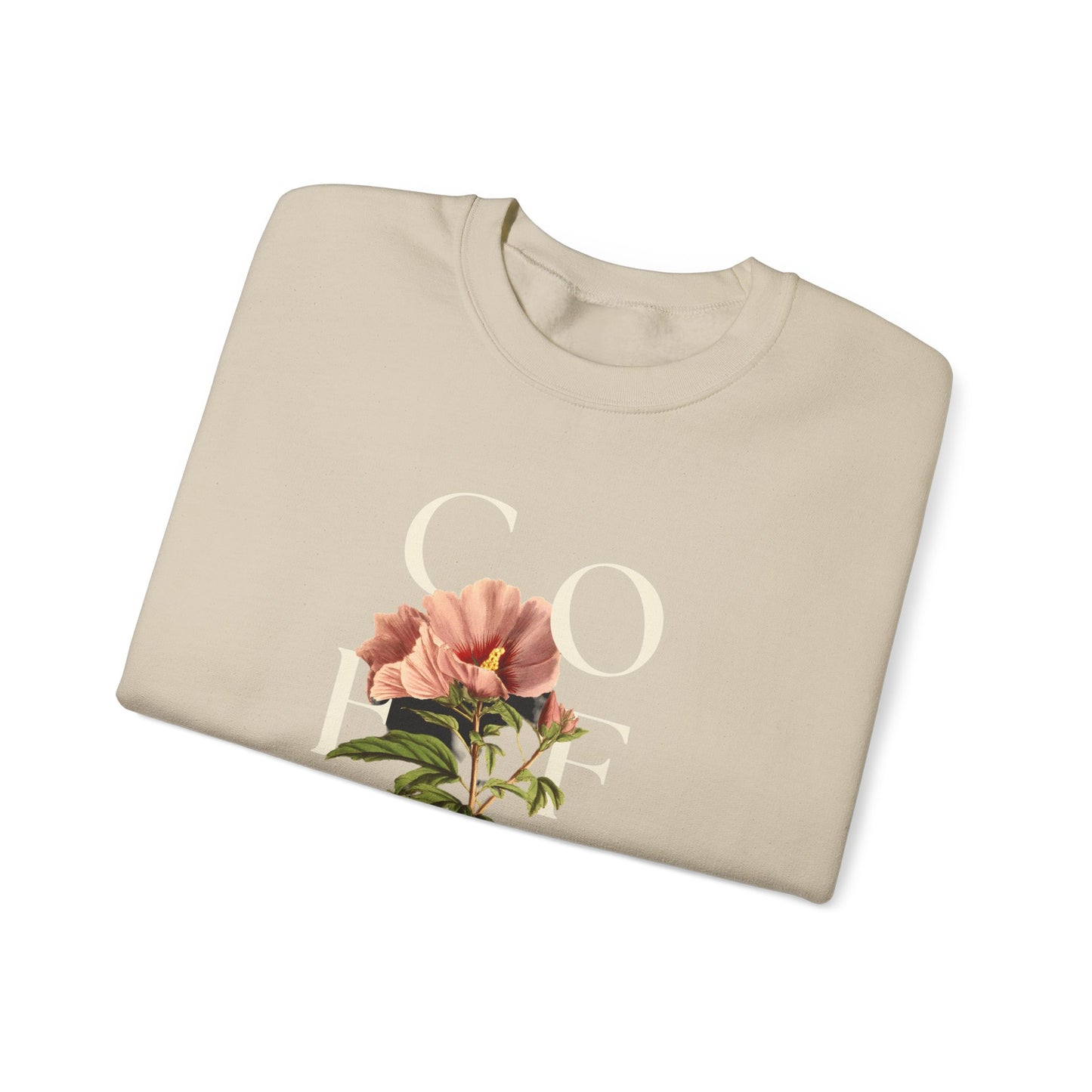 Floral Coffee Graphic Crewneck