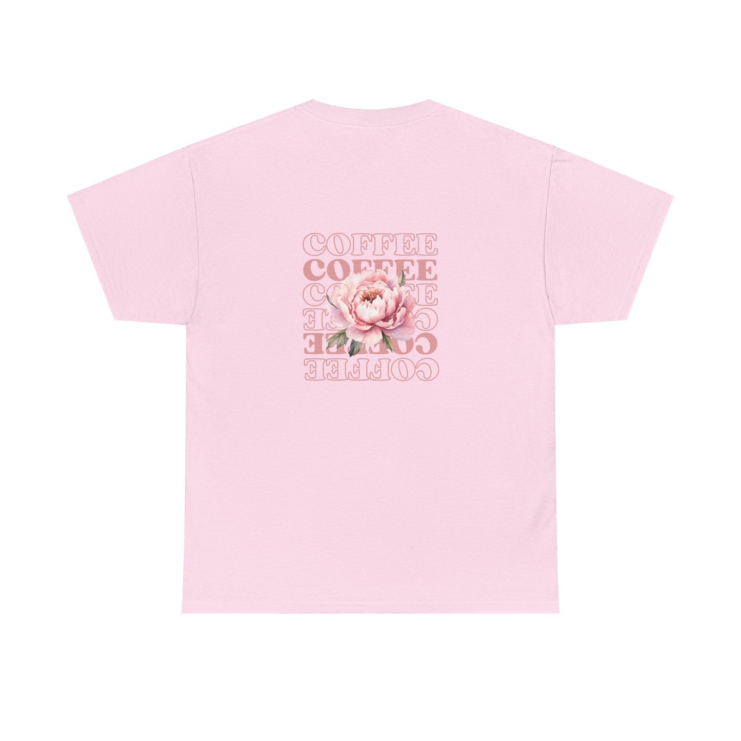 Coffee Repeating Florals Tee