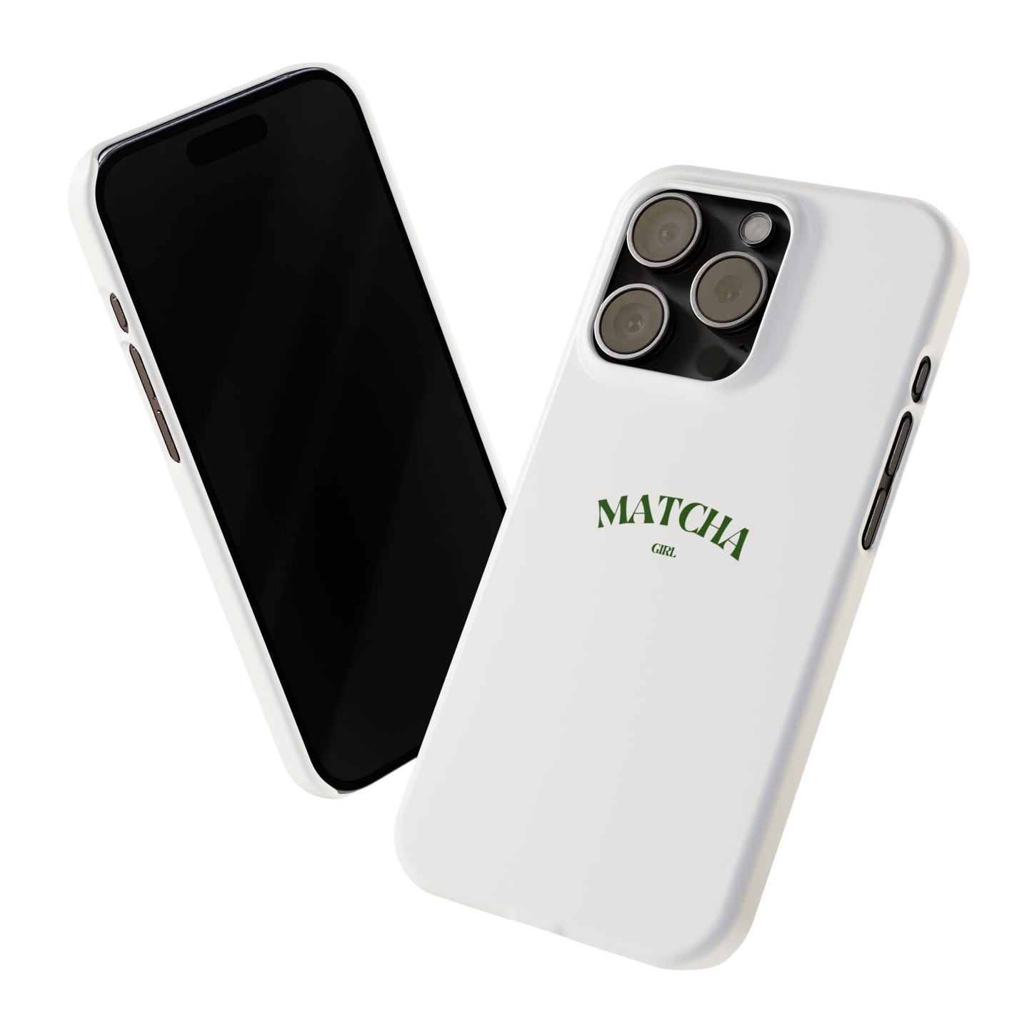 Matcha Girl Slim Phone Case