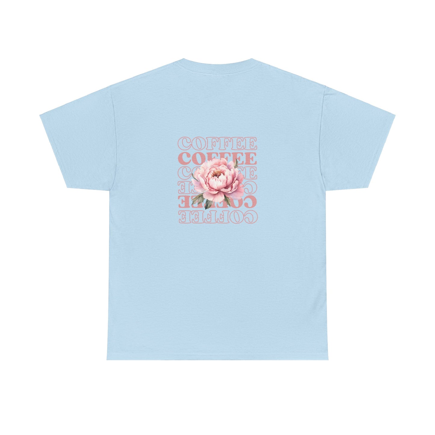 Coffee Repeating Florals Tee