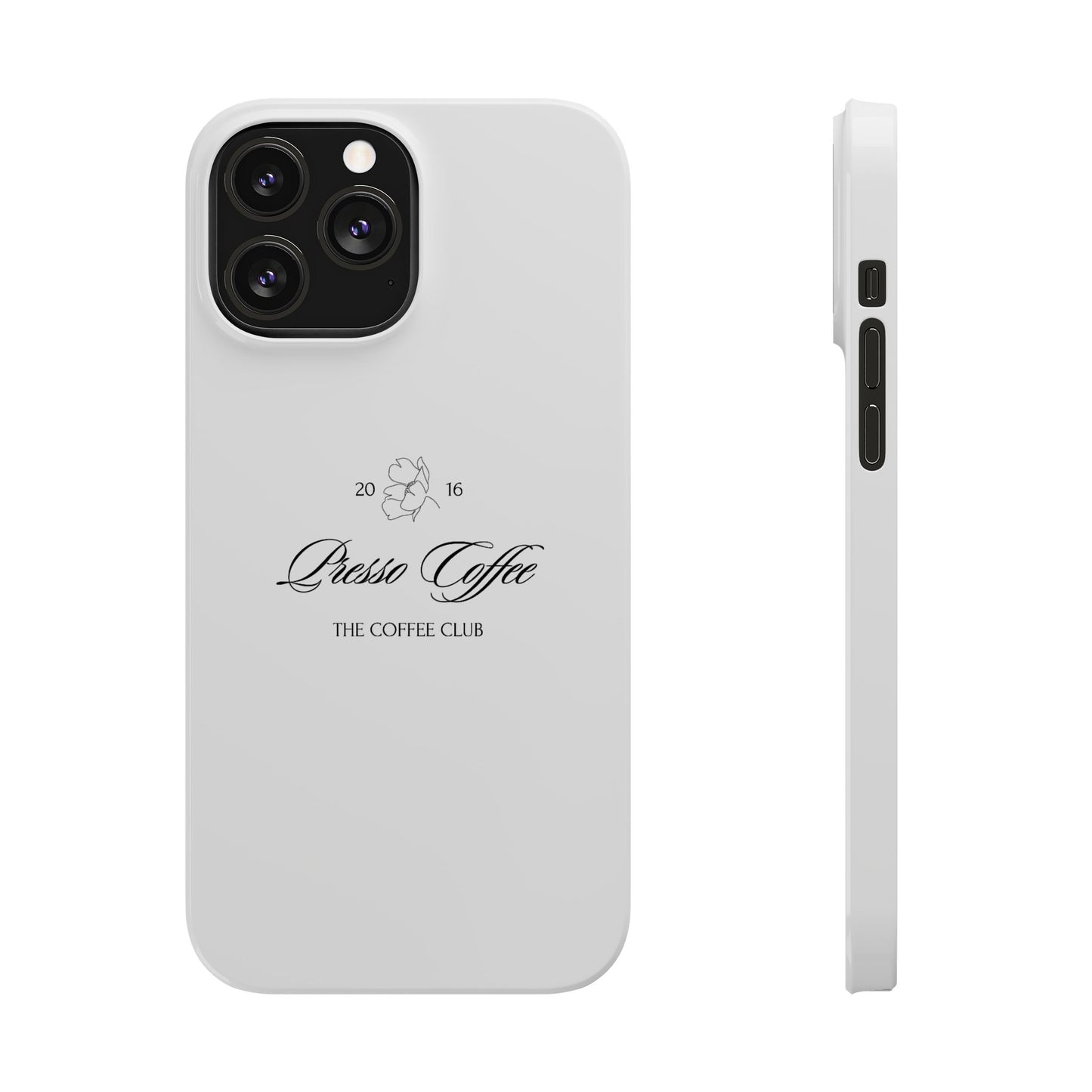 Presso Coffee Club Slim Phone Case