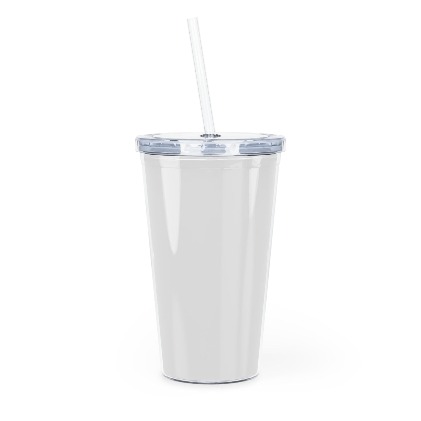 Hello Coffee Hello World Plastic Tumbler w/ Straw