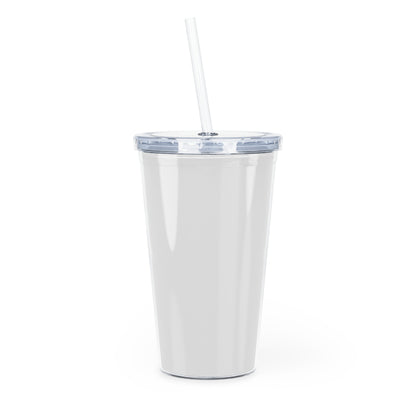 Hello Coffee Hello World Plastic Tumbler w/ Straw