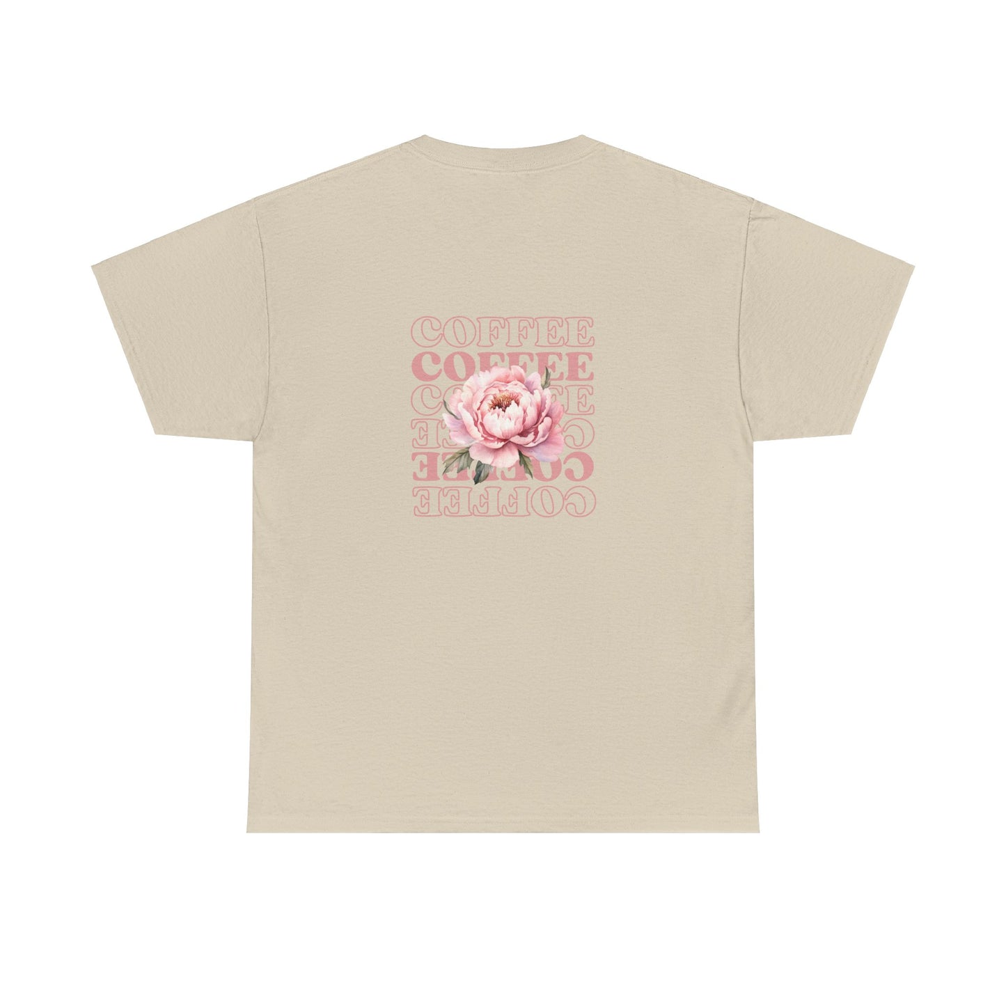 Coffee Repeating Florals Tee