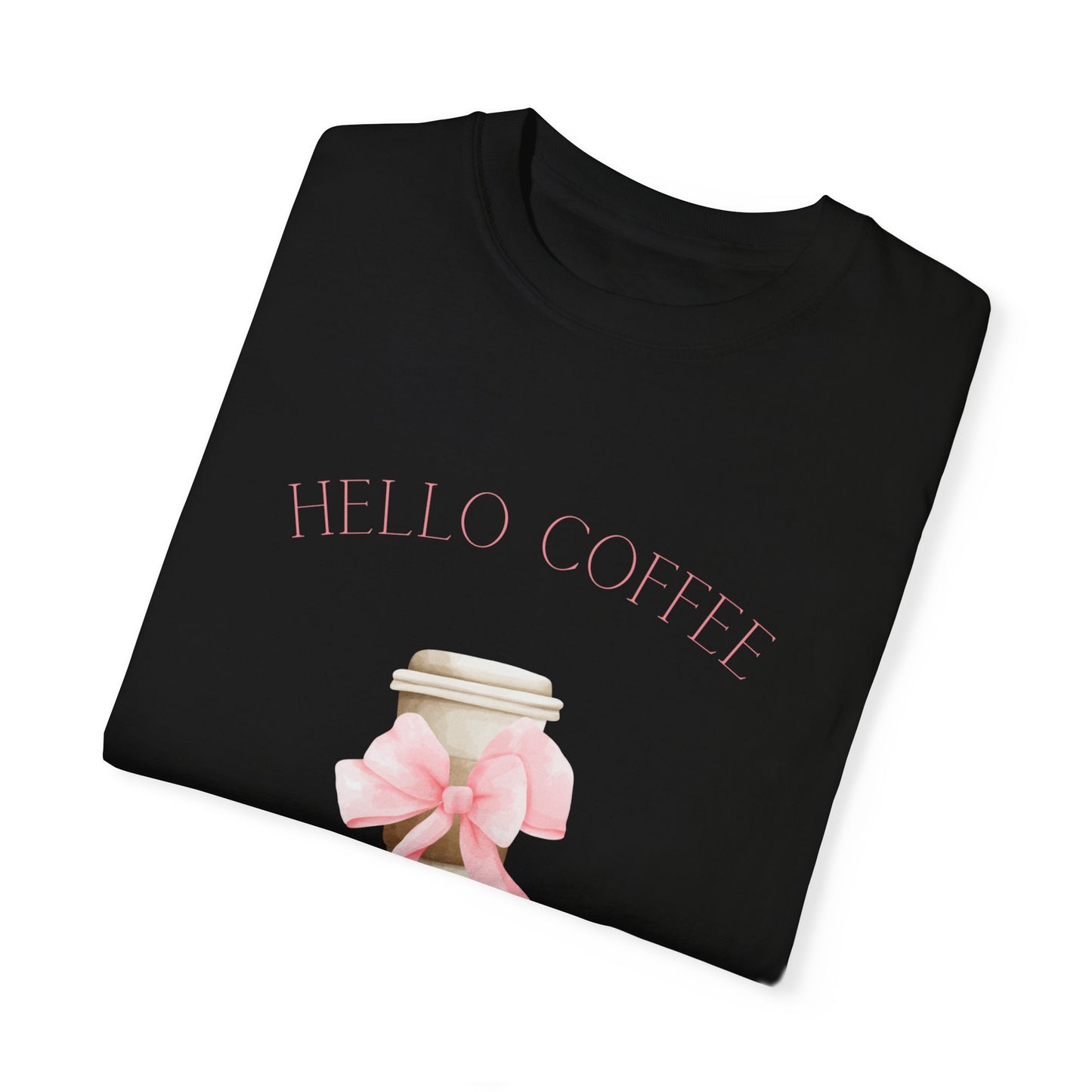 Hello Coffee Bows T-shirt