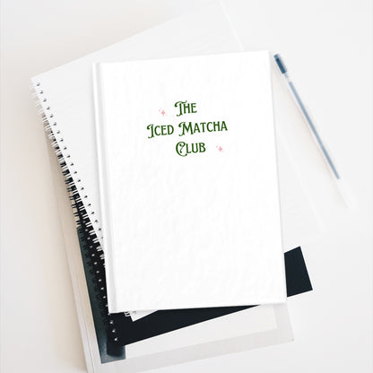 Iced Matcha Club Notebook