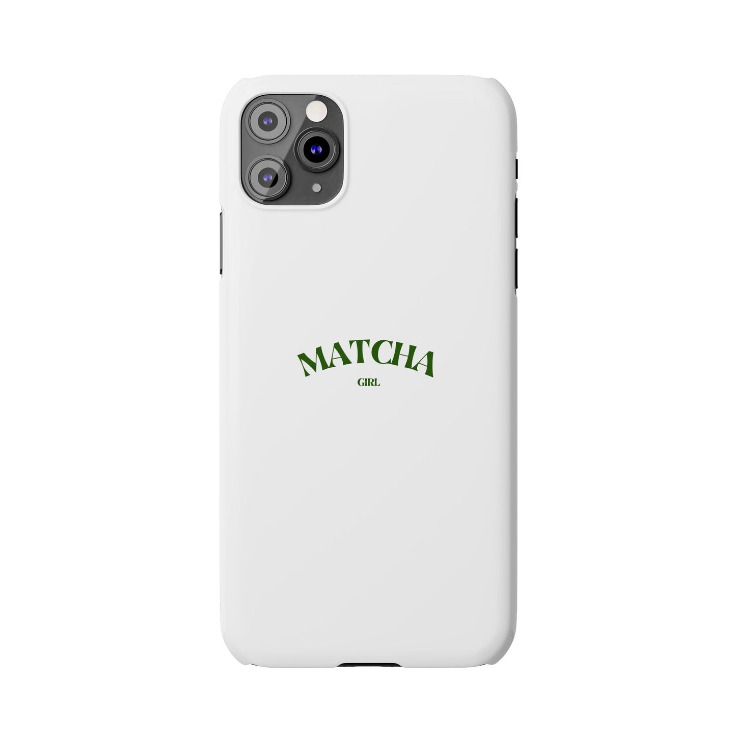 Matcha Girl Slim Phone Case