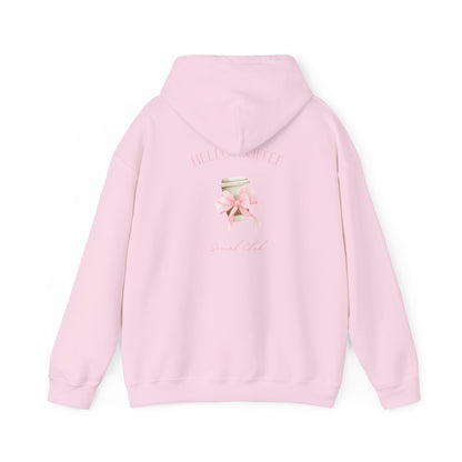 Hello Coffee Bows Hoodie