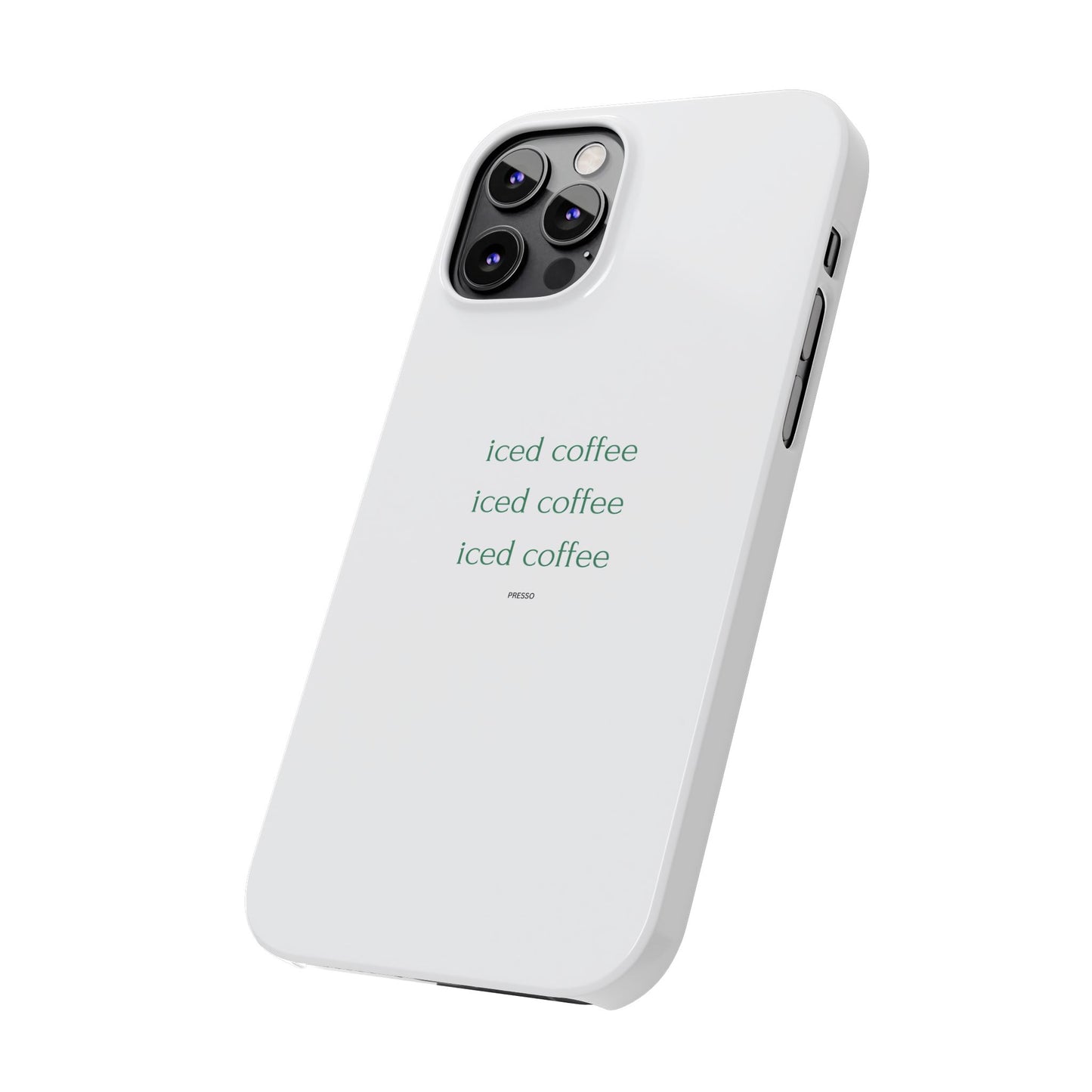 Iced Coffee Slim Phone Case