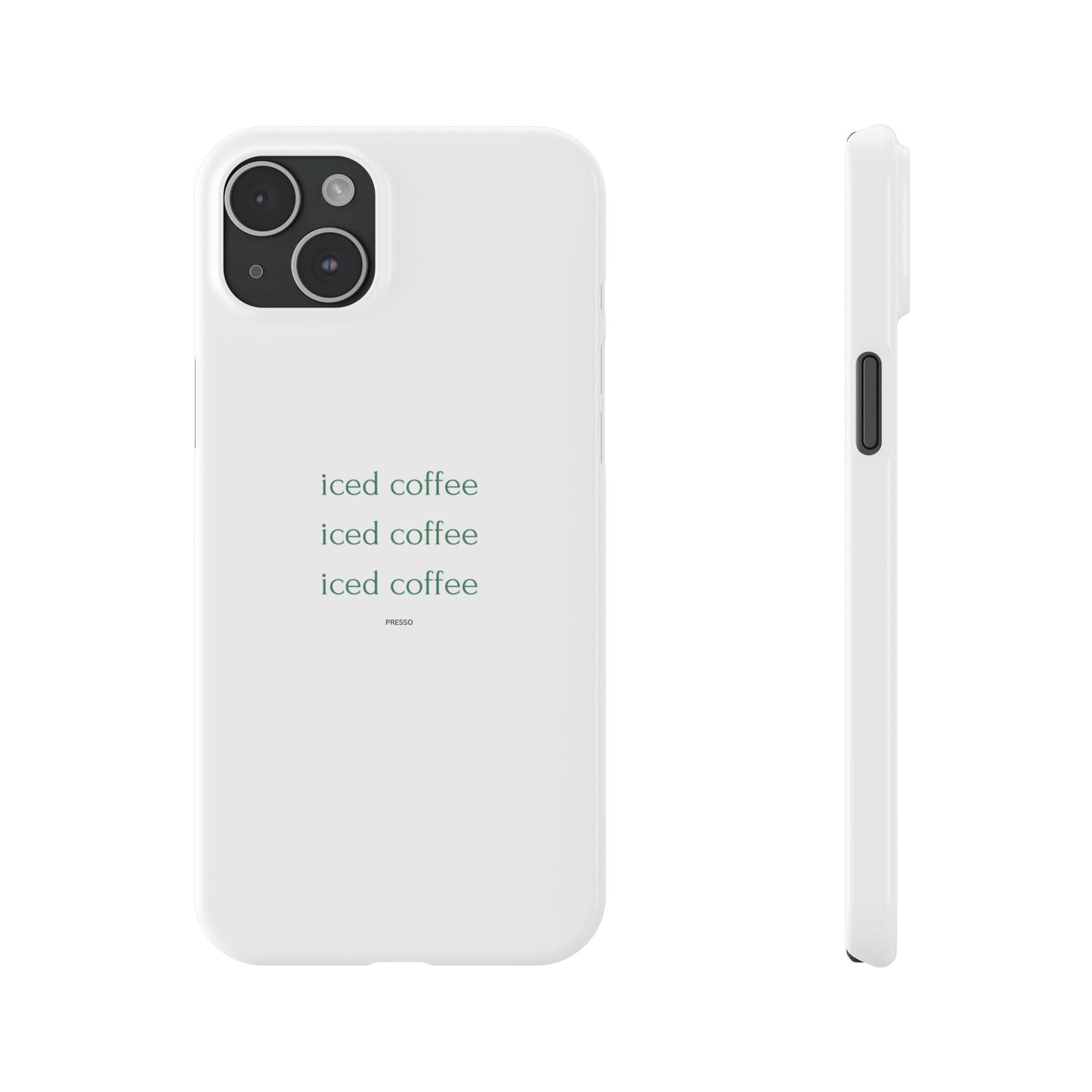 Iced Coffee Slim Phone Case