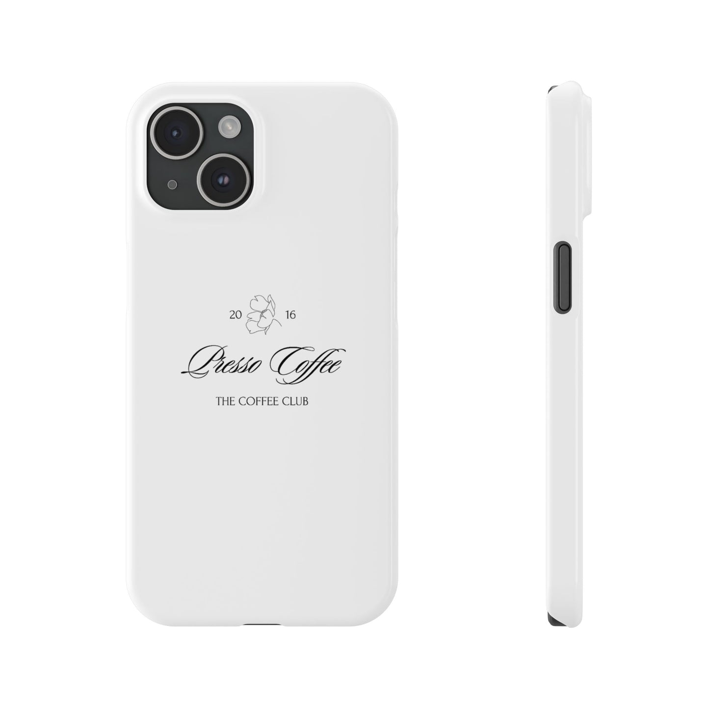 Presso Coffee Club Slim Phone Case