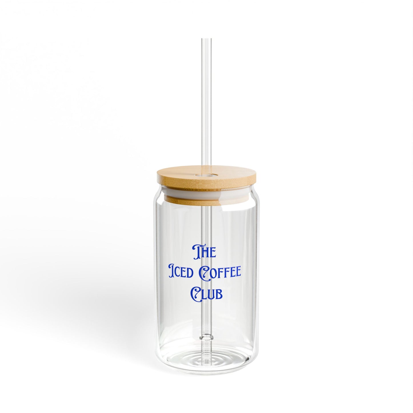 Iced Coffee Club Blue Sipper