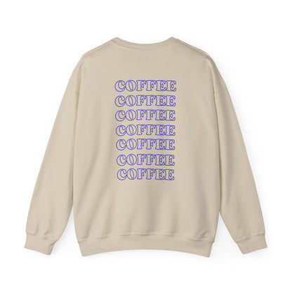 Blue Coffee Crewneck