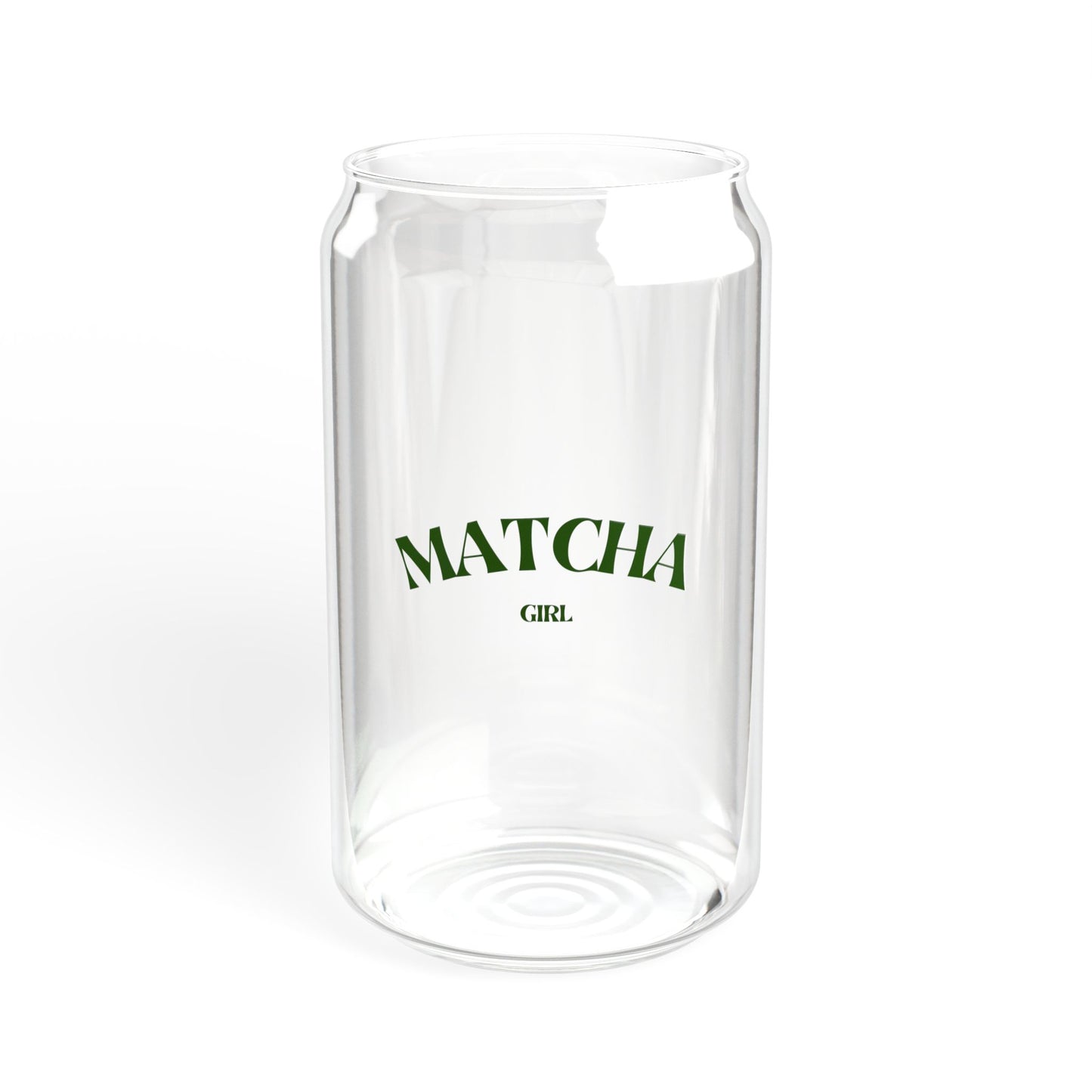 Matcha Girl Glass Sipper