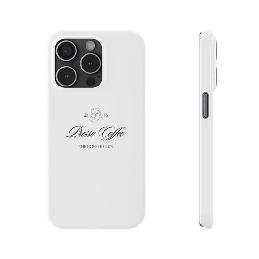 Presso Coffee Club Slim Phone Case