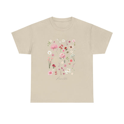 Presso Coffee Florals Oversized Tee