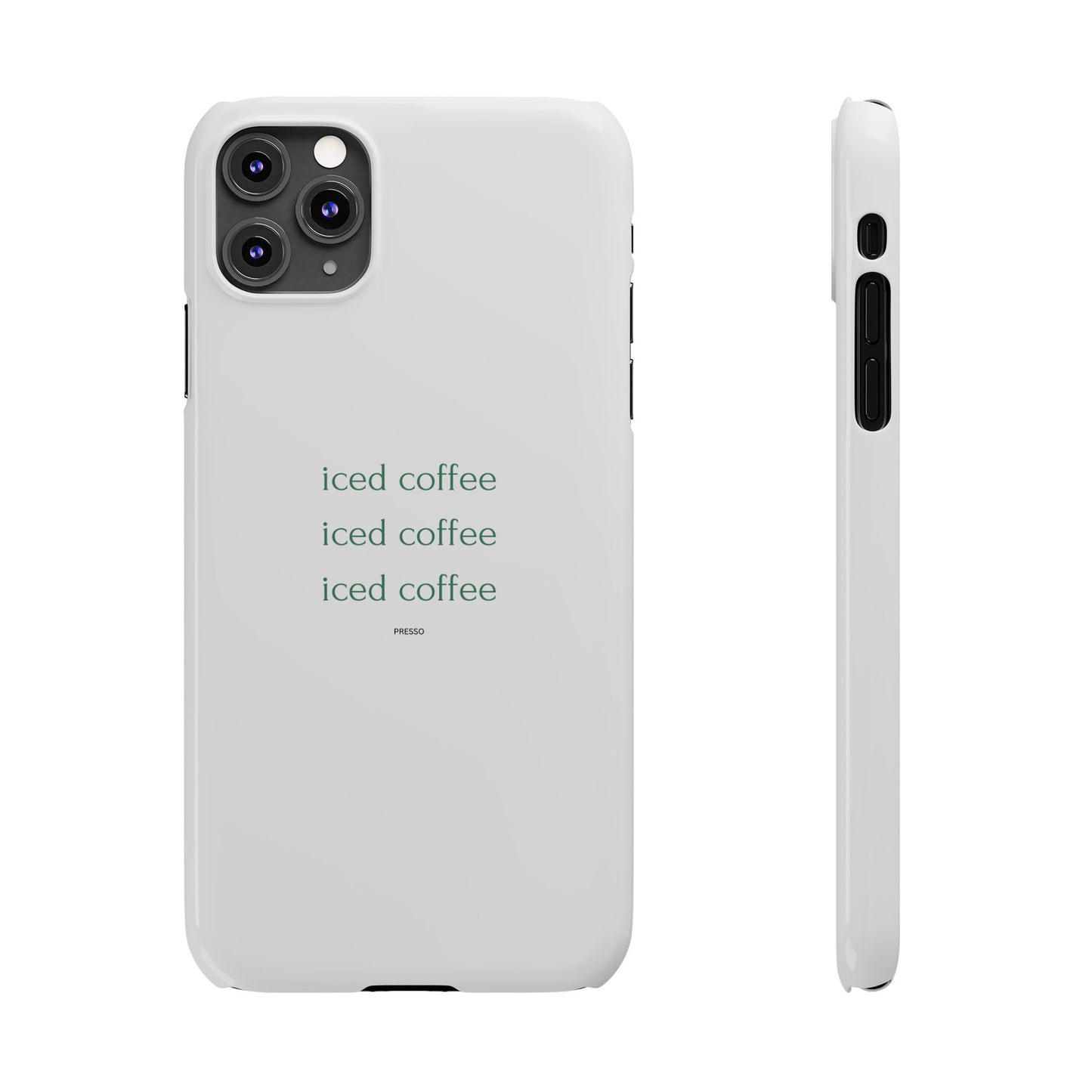 Iced Coffee Slim Phone Case