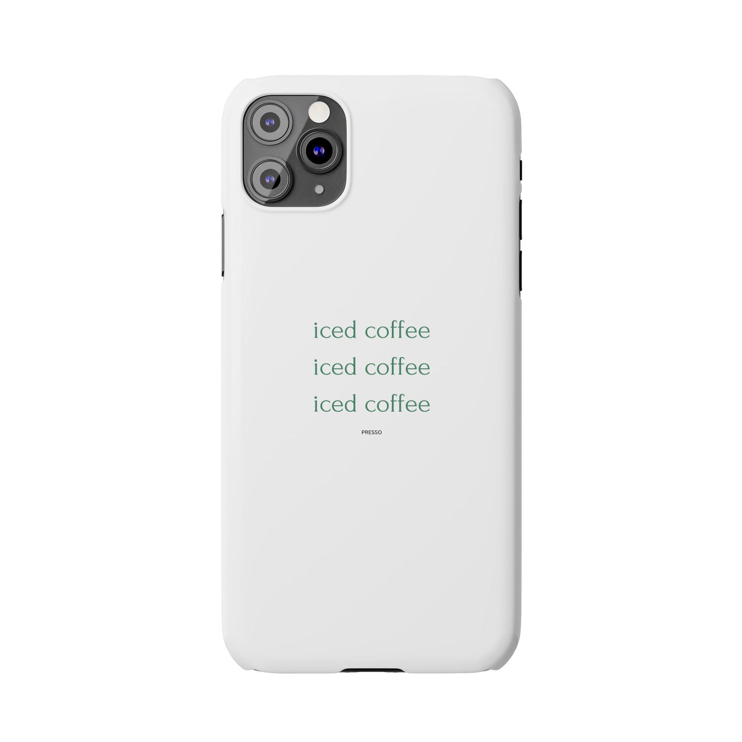 Iced Coffee Slim Phone Case