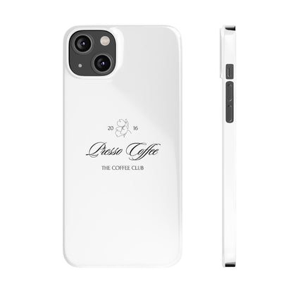 Presso Coffee Club Slim Phone Case