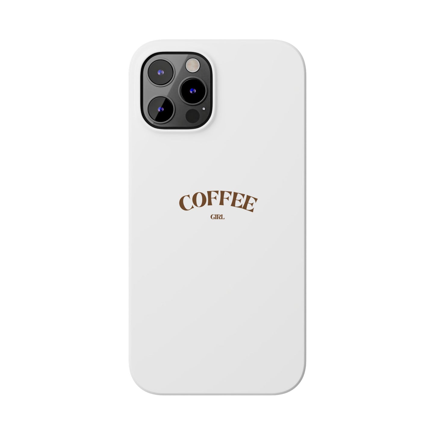 Coffee Girl Slim Phone Case