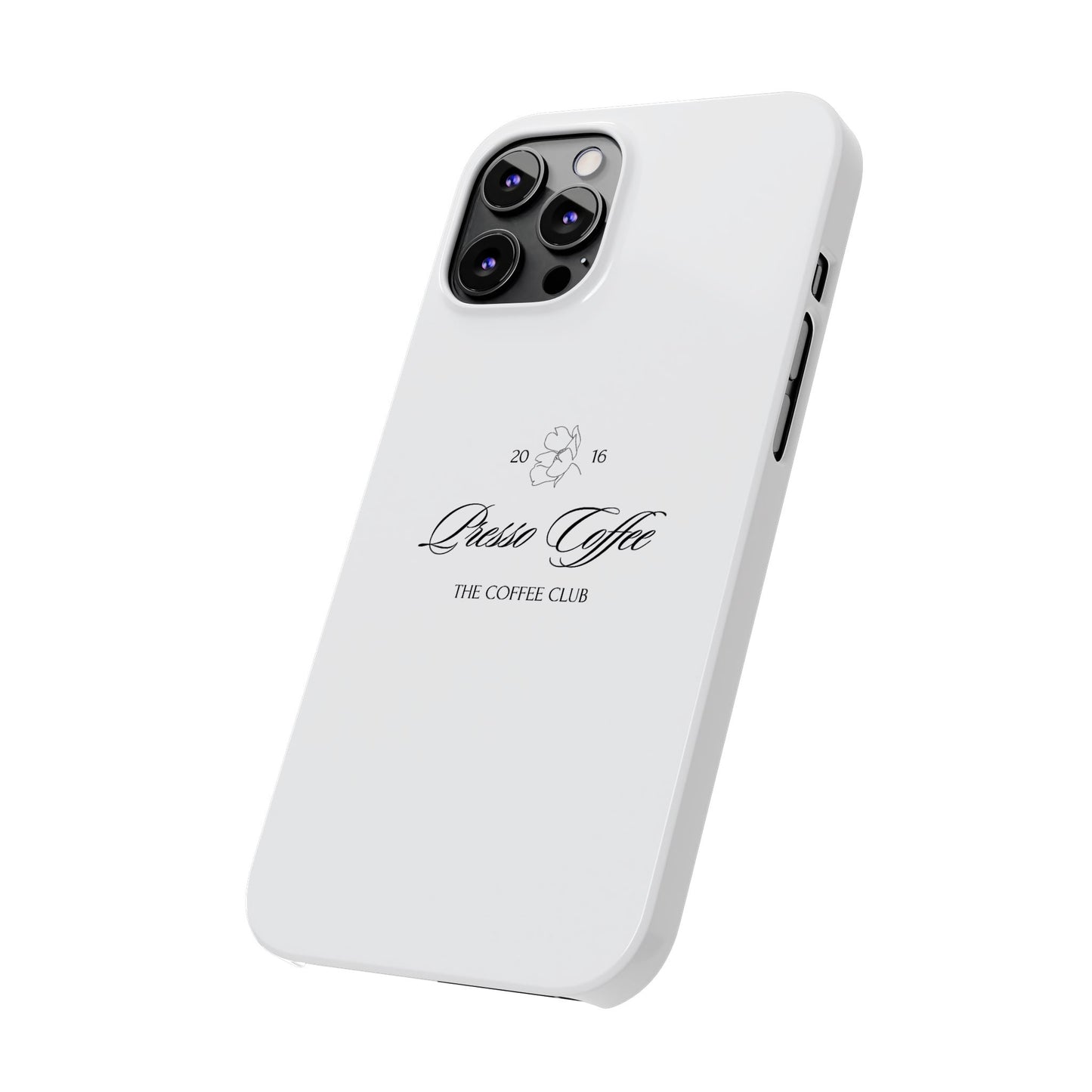 Presso Coffee Club Slim Phone Case