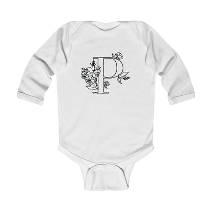 "P" Baby Onesie