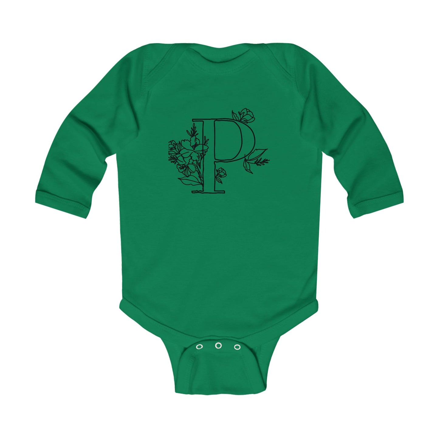 "P" Baby Onesie