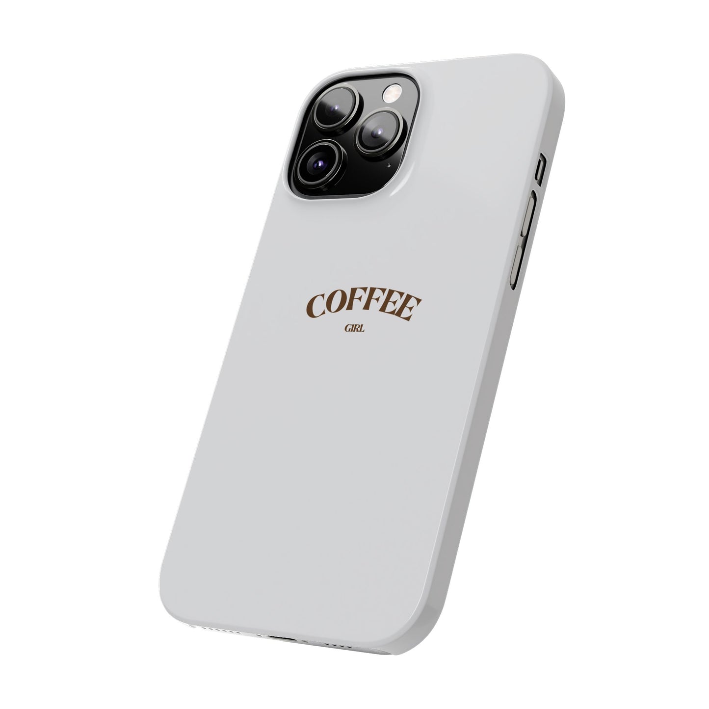 Coffee Girl Slim Phone Case